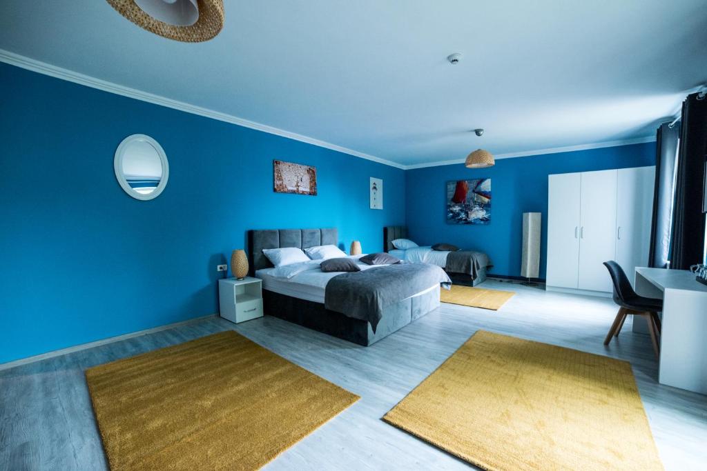 Postel nebo postele na pokoji v ubytování COMPLEX LIVING