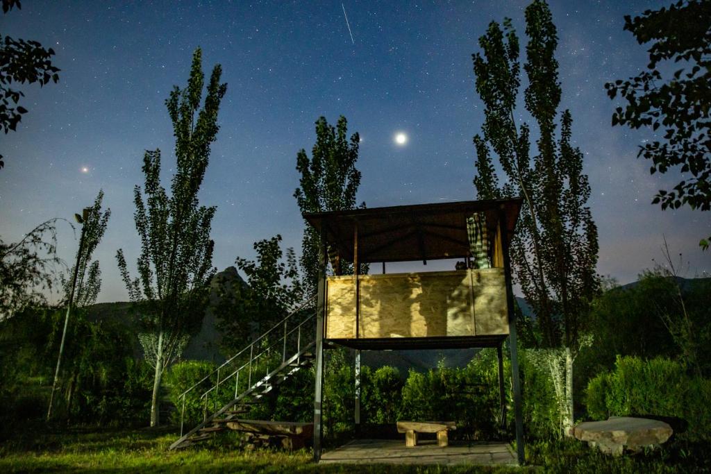 Zahrada ubytování Crossway Camping