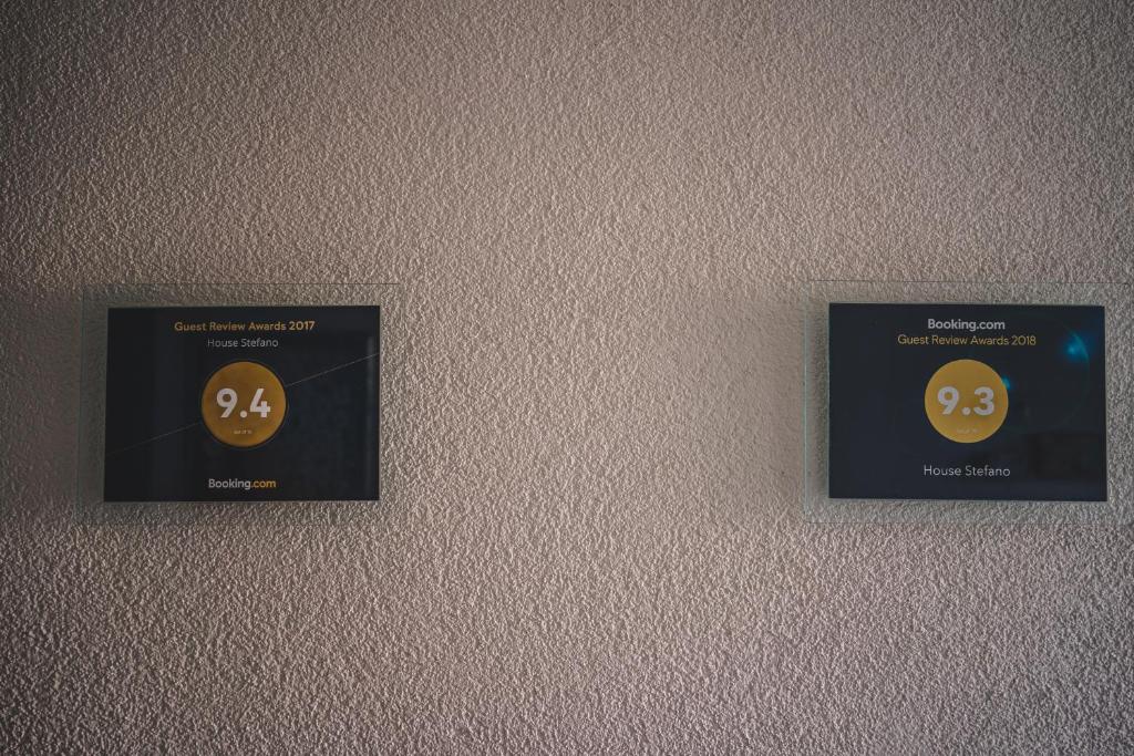 Certifikát, hodnocení, plakát nebo jiný dokument vystavený v ubytování Villa Stefano