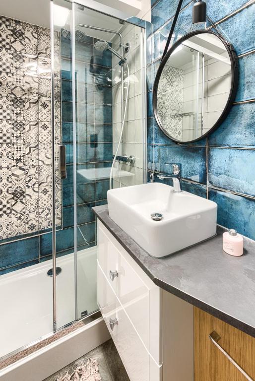 Kúpeľňa v ubytovaní Apartament Alicja, ścisłe centrum, Orkana 3