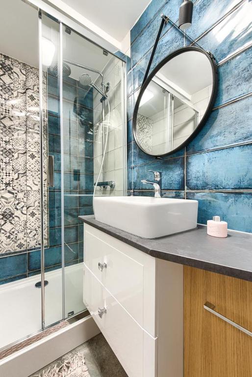 Kúpeľňa v ubytovaní Apartament Alicja, ścisłe centrum, Orkana 3