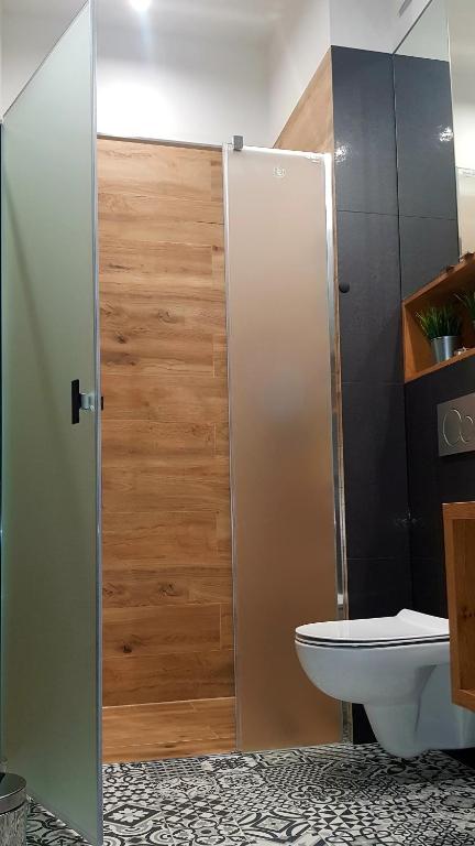 Kúpeľňa v ubytovaní Wola Loft Apartment