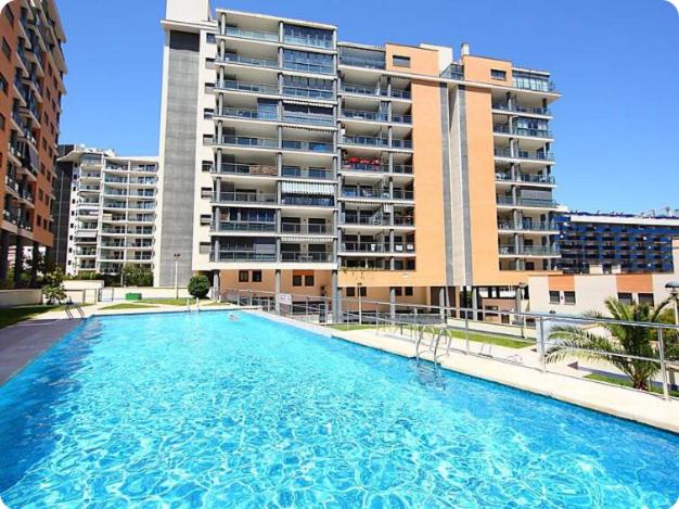 Bazén v ubytování Tamarindo -La cala de finestrat nebo v jeho okolí