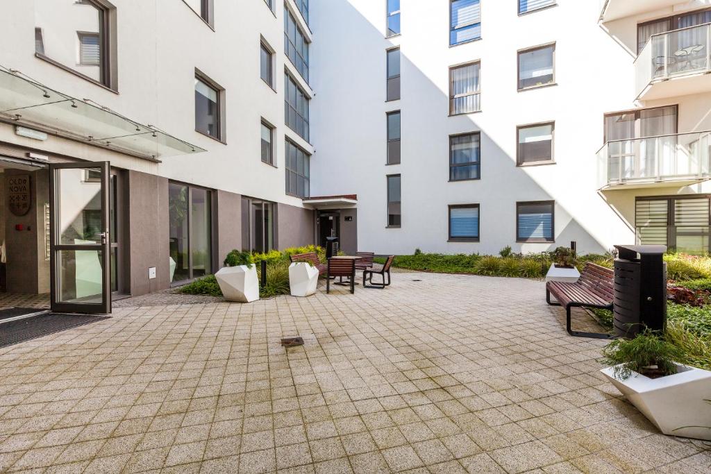 Budova, v ktorej sa apartmán nachádza