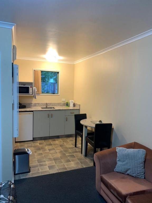 Kuchyň nebo kuchyňský kout v ubytování Aldan Lodge