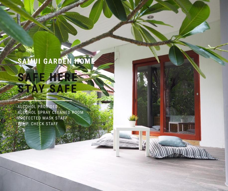 Zahrada ubytování Samui Garden Home