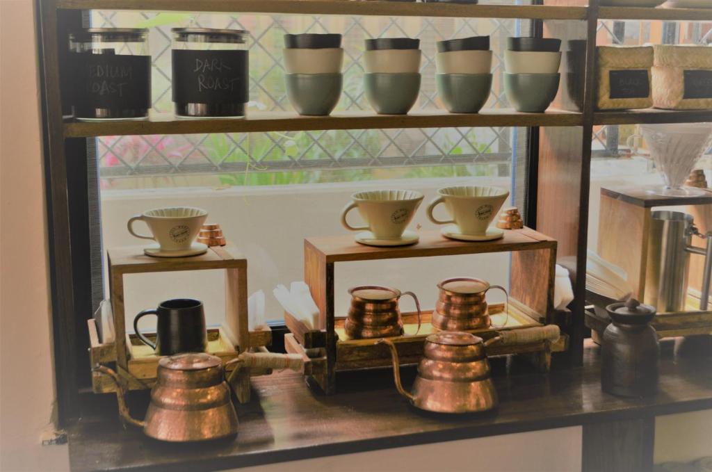 Estris per fer te o cafè a Hotel Karuna
