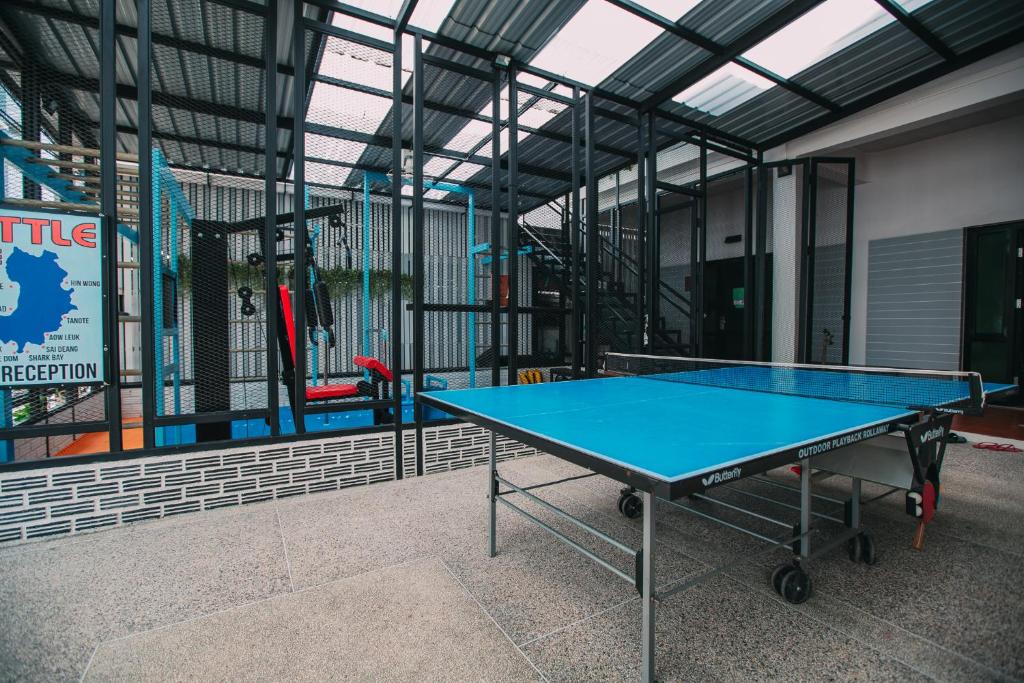 Stolní tenis v ubytování Good Dream Hotel (Khun Ying House) nebo okolí