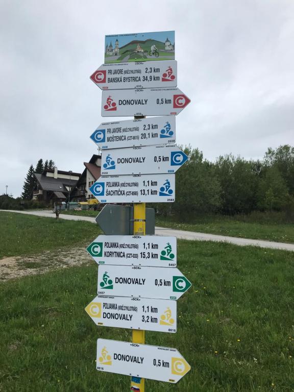 Certifikát, hodnocení, plakát nebo jiný dokument vystavený v ubytování Apartmán Bella Donovaly v hotelovom komplexe