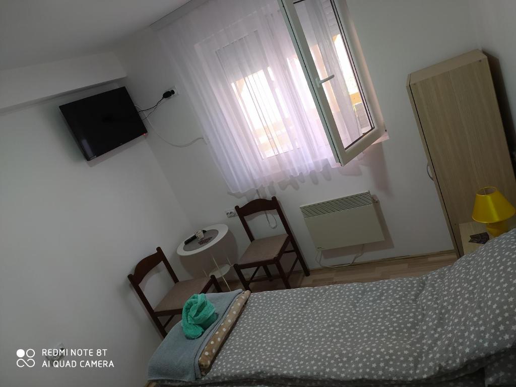 TV a/nebo společenská místnost v ubytování Guest House Vila Banjica