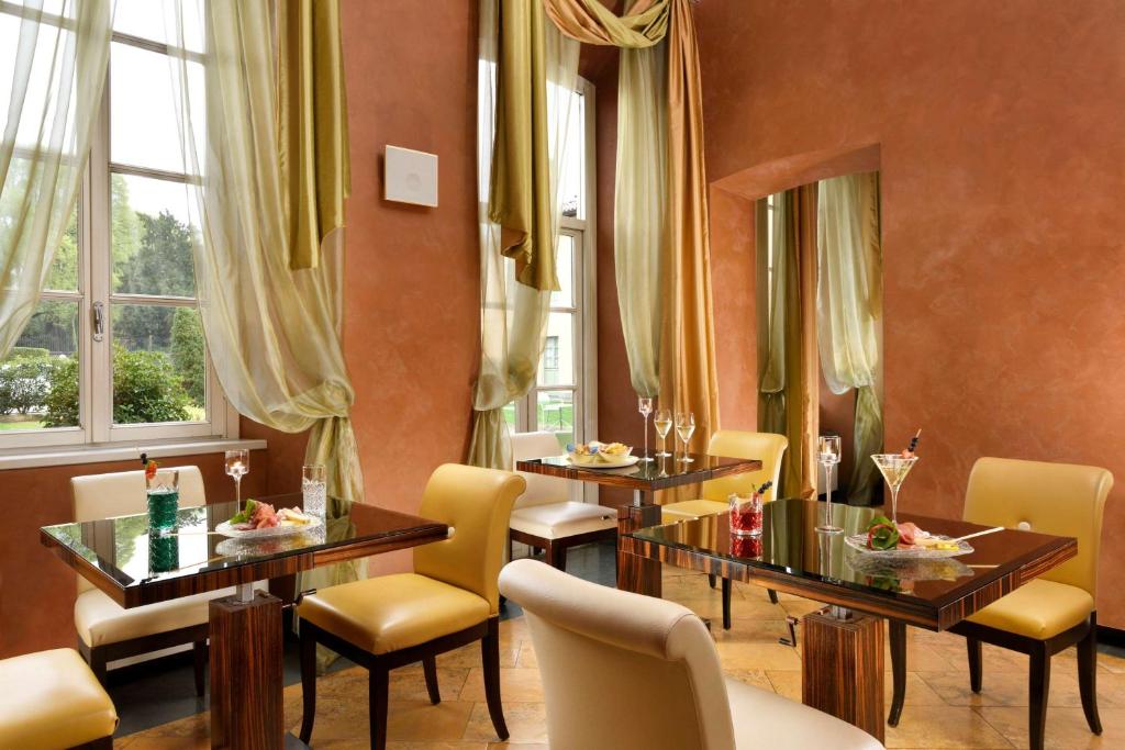 Posezení v ubytování Villa Appiani Hotel