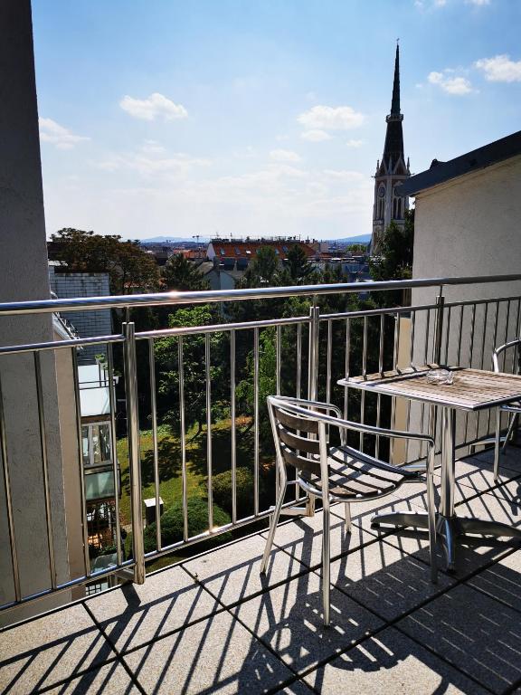 Balkón alebo terasa v ubytovaní Rafael Kaiser Premium Apartments - Contactless 24h Check-In