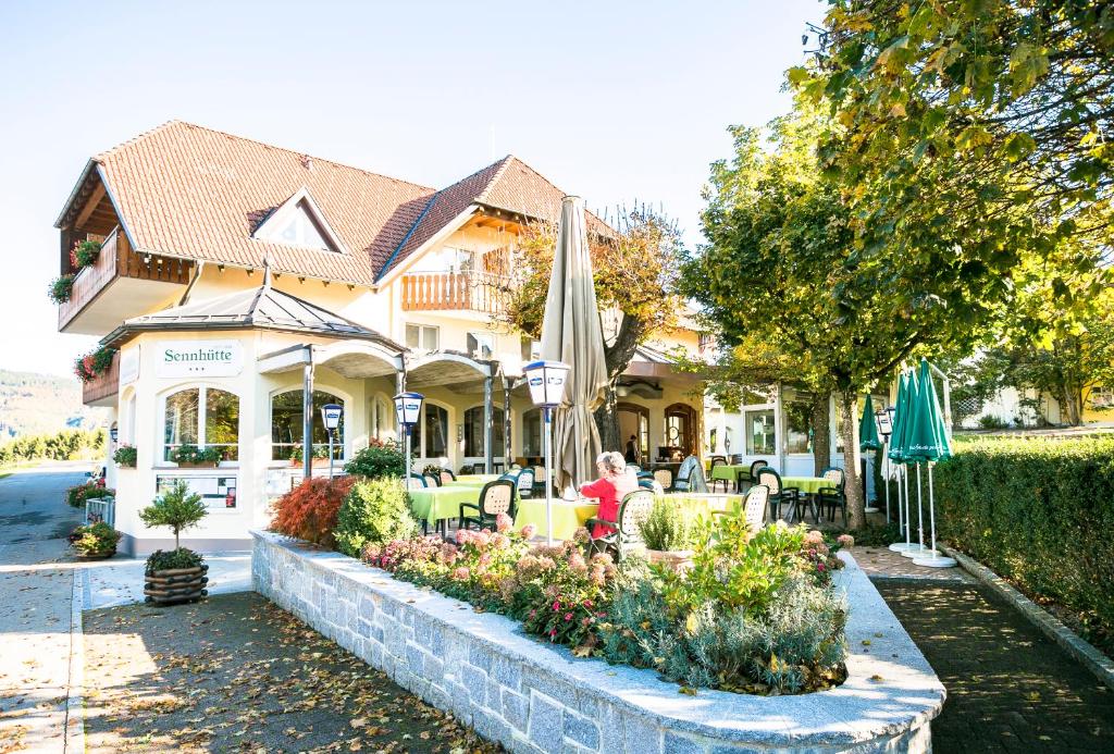 Zahrada ubytování Hotel-Restaurant Sennhütte im Herzen des Südschwarzwalds