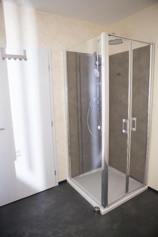 Koupelna v ubytování Apartmány U tří bratrů