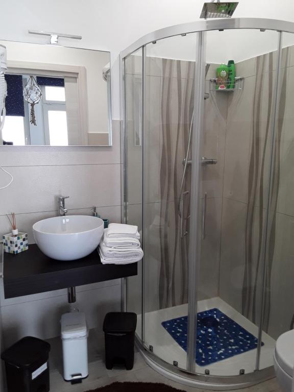 Kúpeľňa v ubytovaní Casa Mina affittacamere