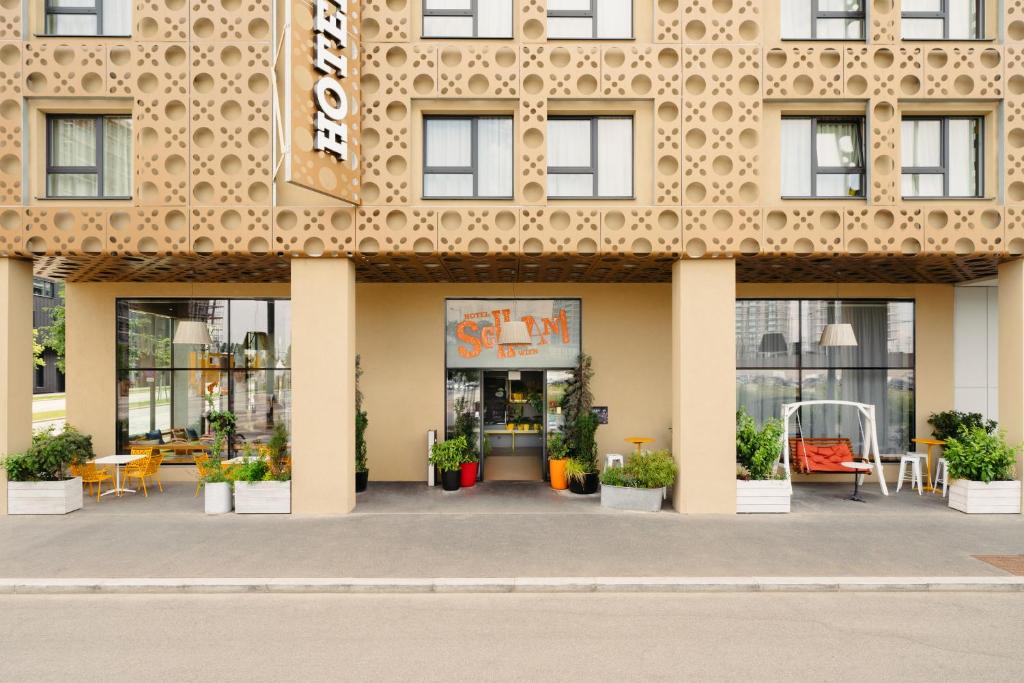 Budova, kde se hotel nachází