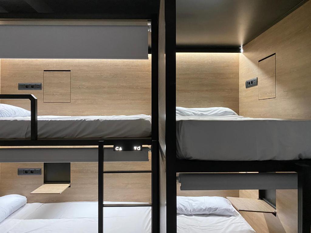 
Letto o letti a castello in una camera di Madrid Motion Hostels
