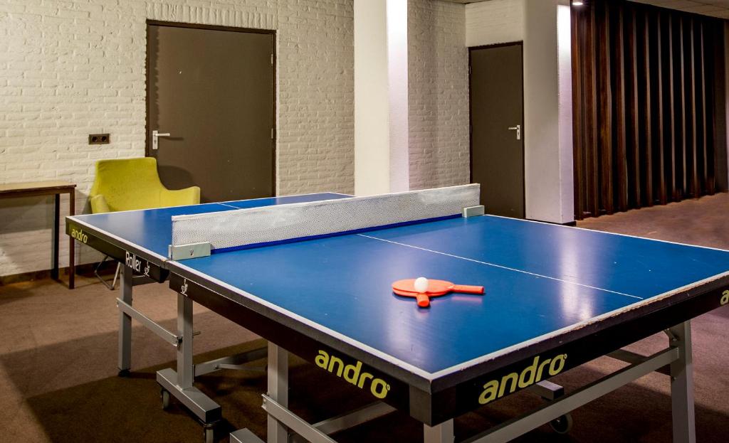 Stolní tenis v ubytování Fletcher Hotel-Restaurant Frerikshof nebo okolí