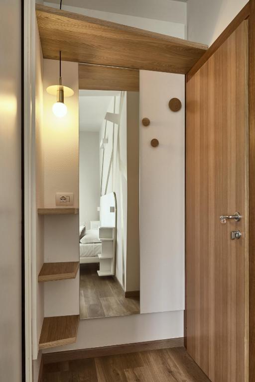 Koupelna v ubytování Hotel La Fenice