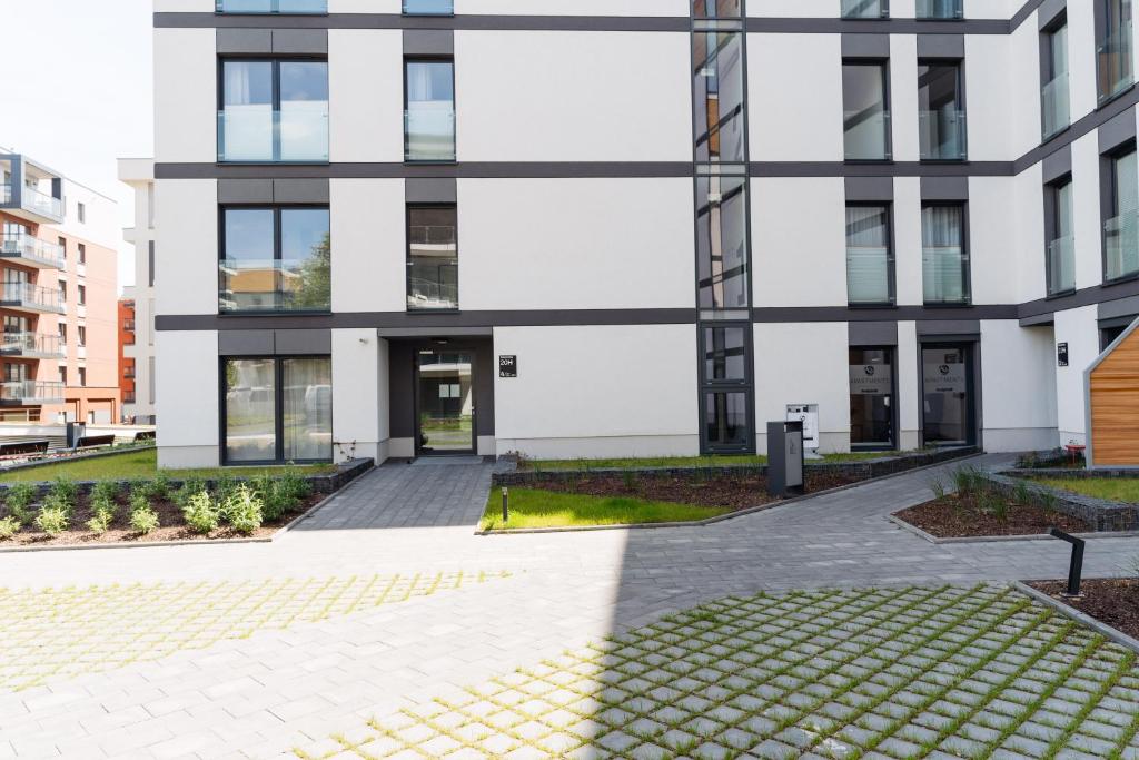 Budova, v ktorej sa apartmán nachádza