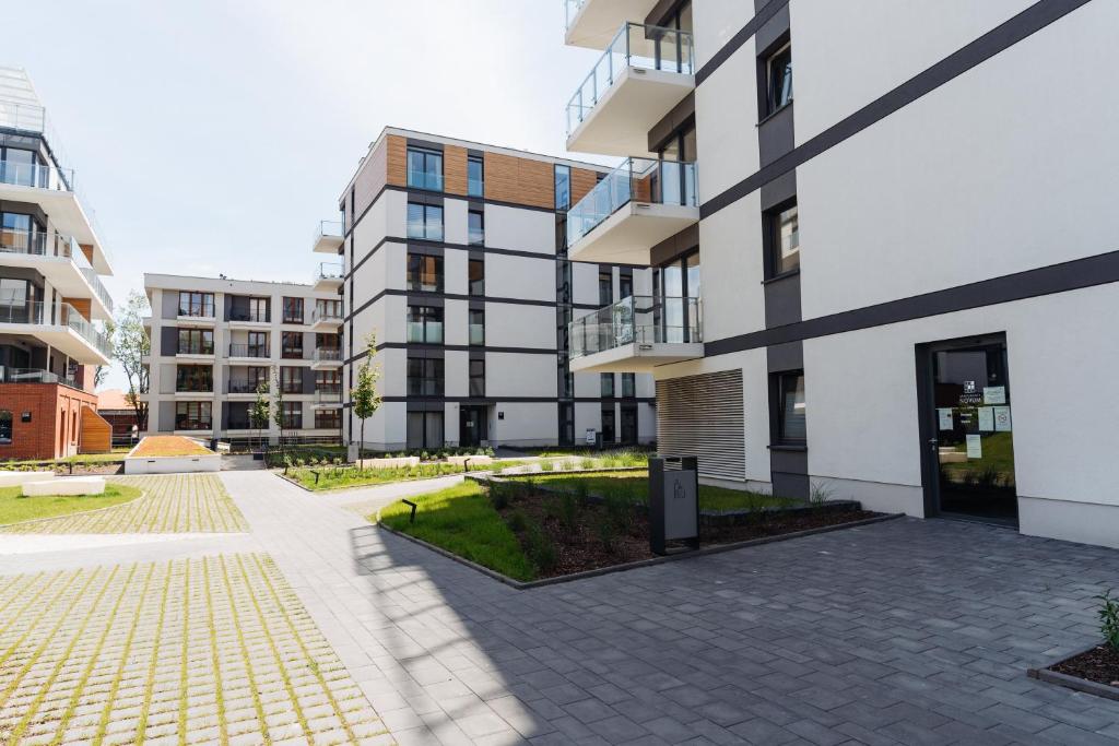 Budova, v ktorej sa apartmán nachádza