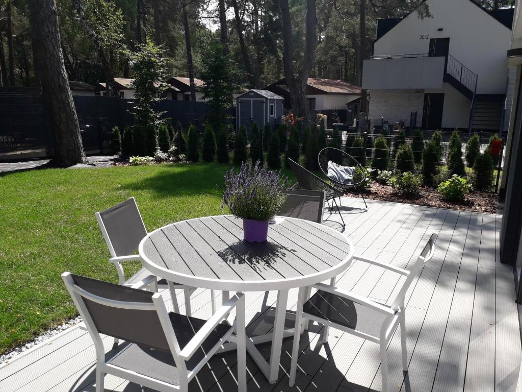 Zahrada ubytování Sosnowe Zacisze Apartament