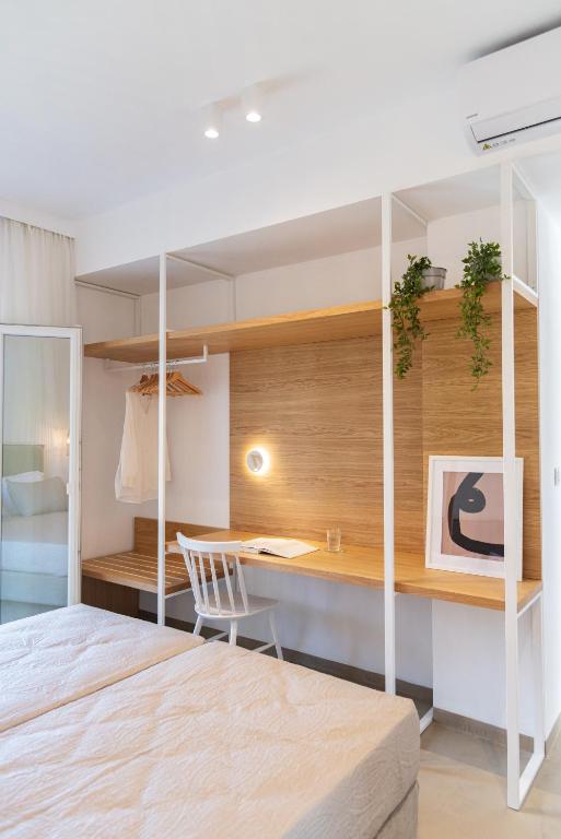 Postel nebo postele na pokoji v ubytování Christa Luxury Apartments