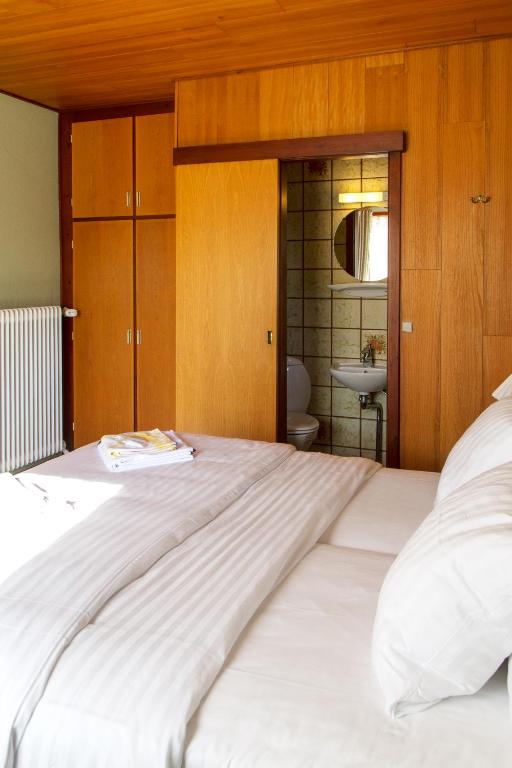 Cama o camas de una habitación en Hotel Inger