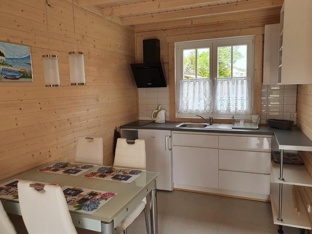 Kuchyň nebo kuchyňský kout v ubytování A&M Apartamenty