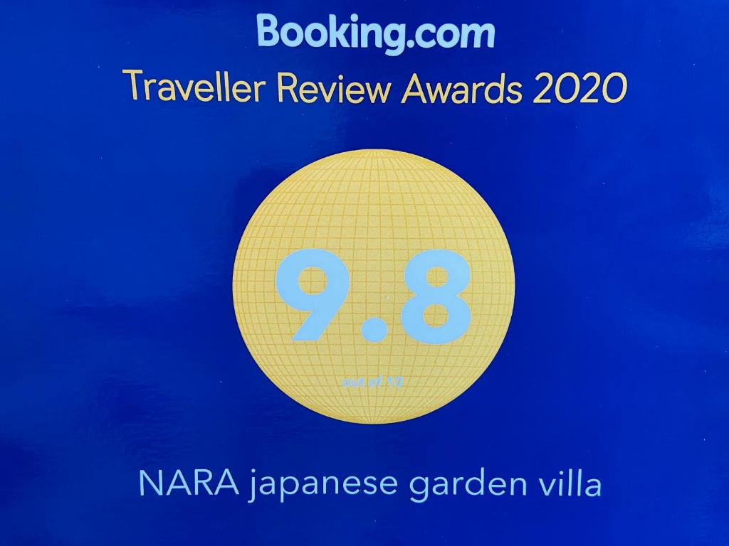 Certifikát, hodnocení, plakát nebo jiný dokument vystavený v ubytování NARA japanese garden villa