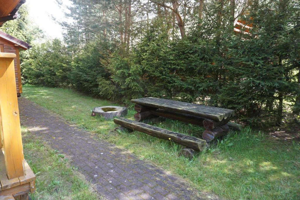 Zahrada ubytování Osada Sosnowa
