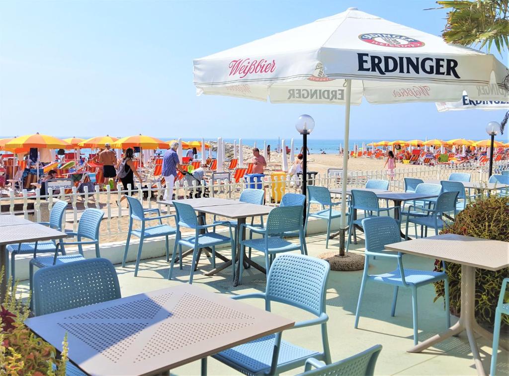 Restaurace v ubytování Hotel Righetto Fronte Mare
