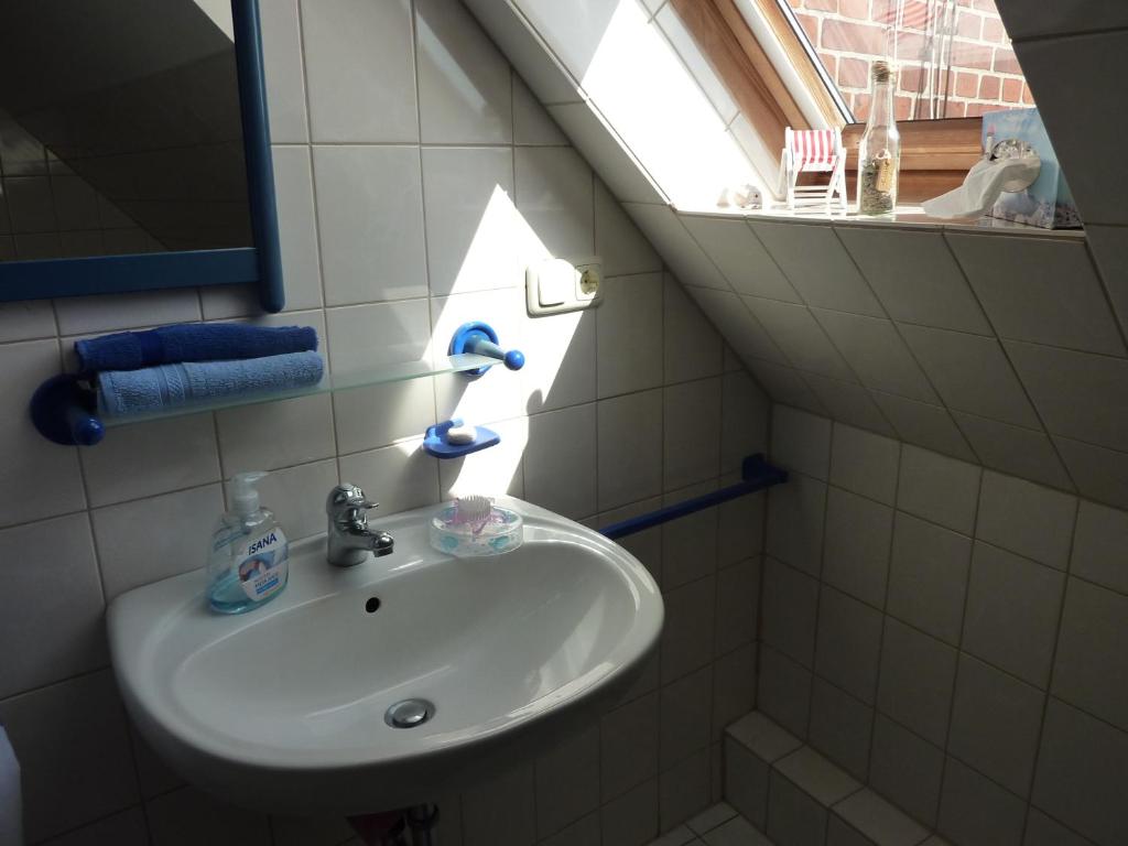 Koupelna v ubytování Ferienwohnung Radszys