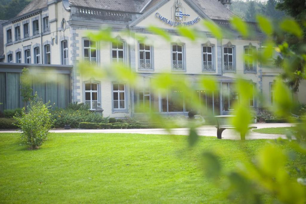 Zahrada ubytování Le Chateau Des Thermes