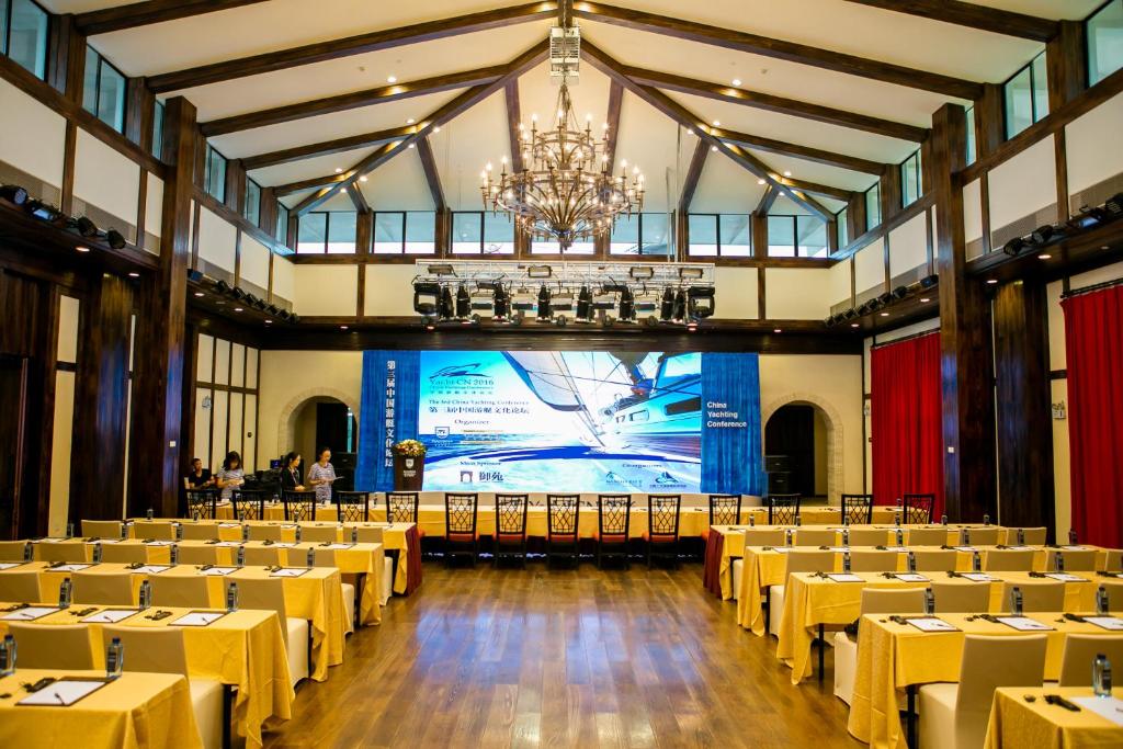 Konferenční prostory v ubytování Guangzhou Nansha Stone Inn