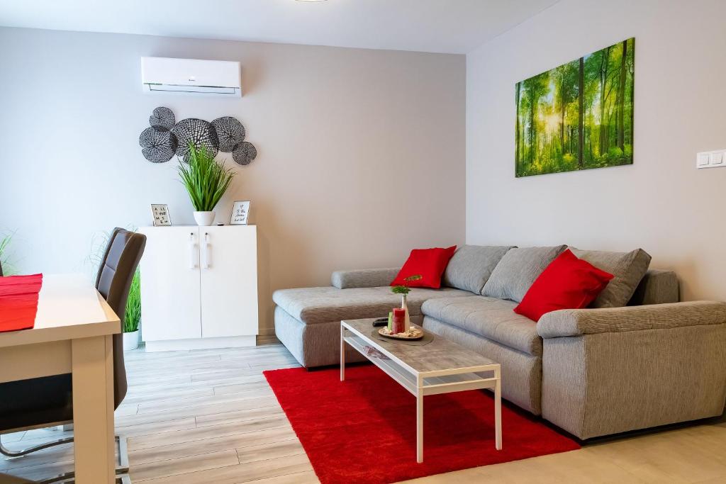 Posedenie v ubytovaní Grey Suites Pécs