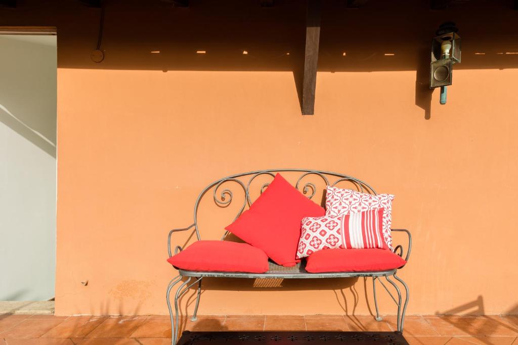 Posedenie v ubytovaní Amazing penthouse with private terrace in Trastevere