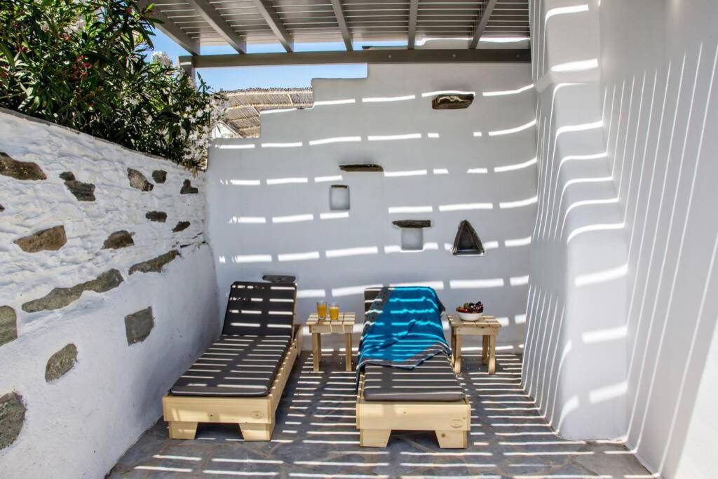 Część wypoczynkowa w obiekcie Beachside Villa Agios Sostis