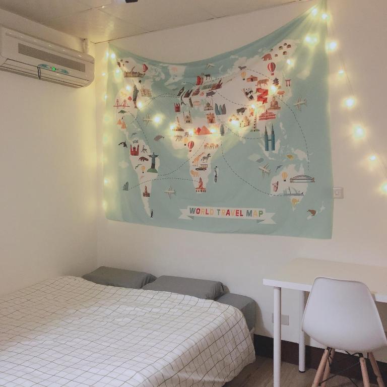Postel nebo postele na pokoji v ubytování Tourism B&B