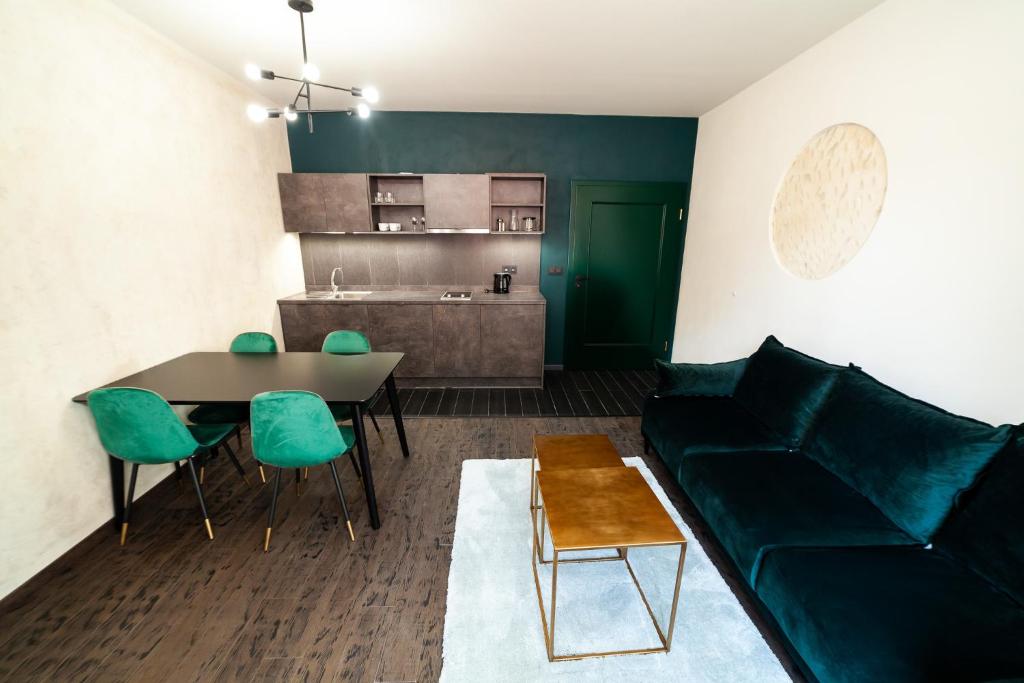 Posezení v ubytování Apartmány Dačický 1