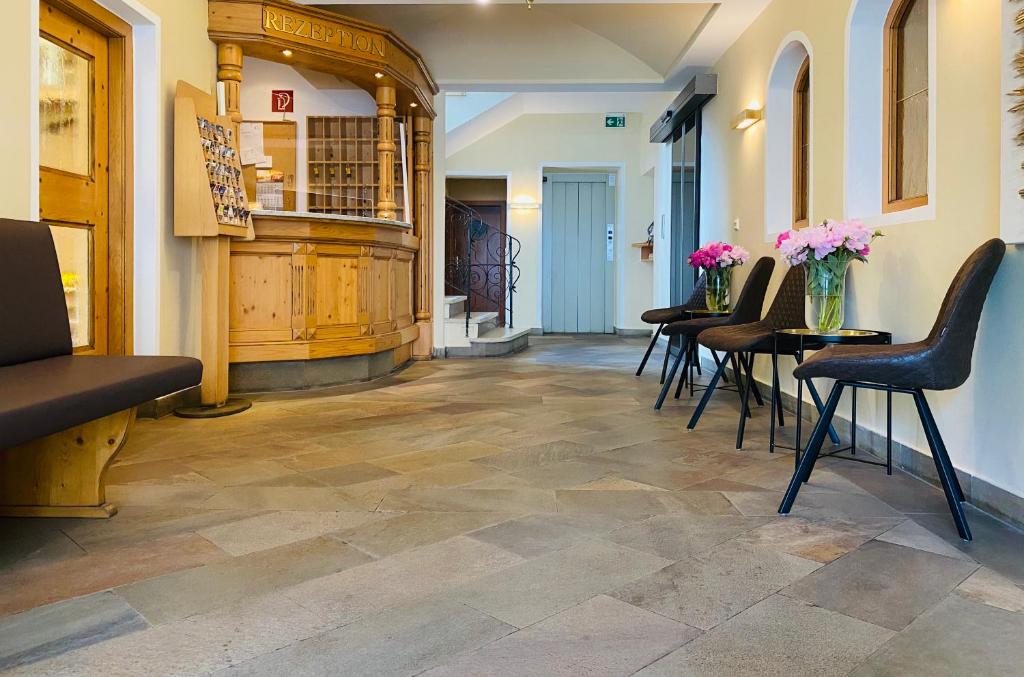 Posezení v ubytování Hotel Charlotte