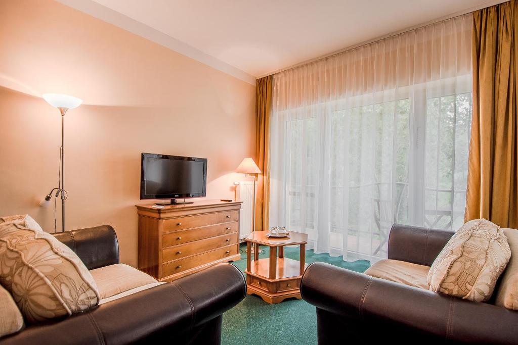 Posezení v ubytování SZIGET HOTEL VERÁNKA