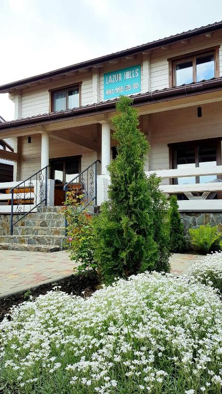 Zahrada ubytování Lazur Hills