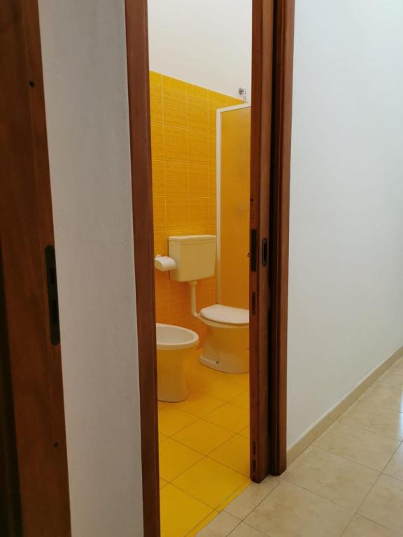 Koupelna v ubytování ANFORA Giallo