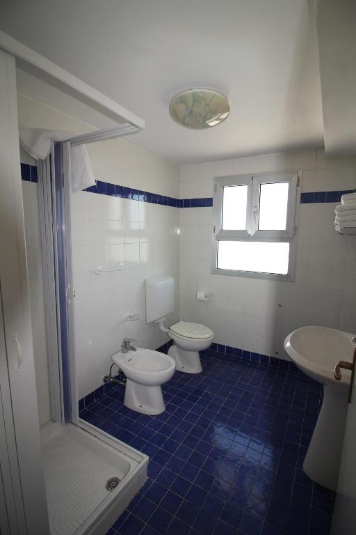 Koupelna v ubytování Hotel Firenze
