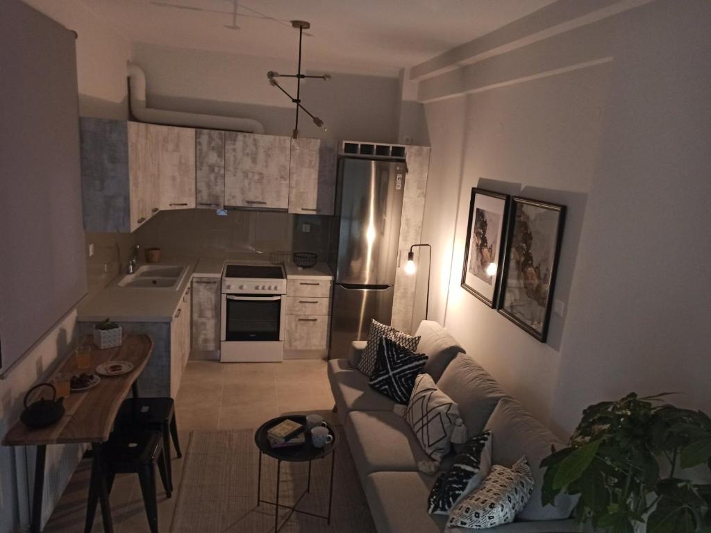 Kuchyň nebo kuchyňský kout v ubytování Stylish Ground Floor Maisonette