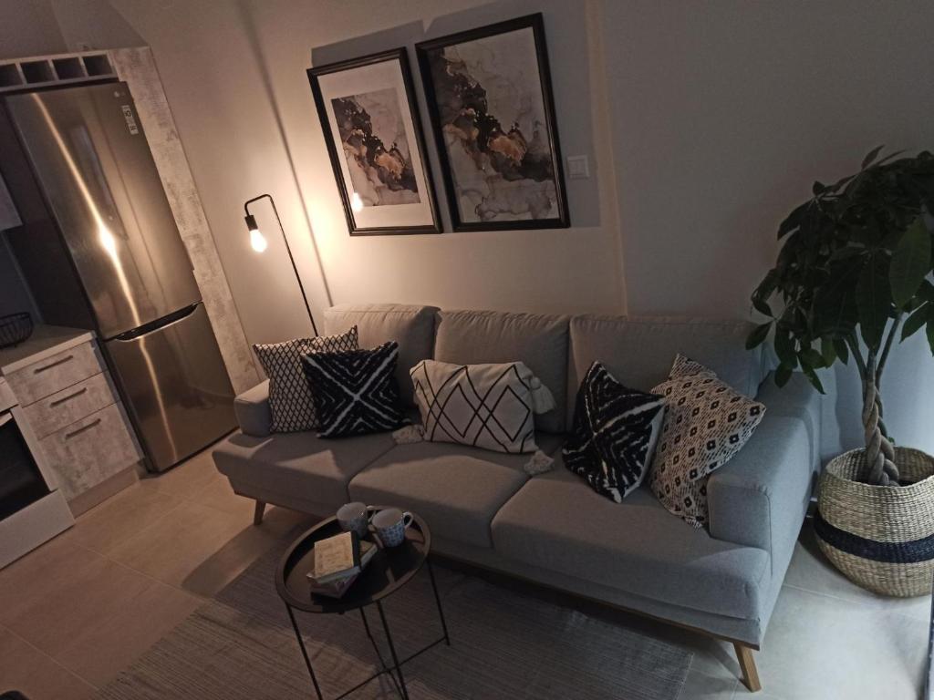Posezení v ubytování Stylish Ground Floor Maisonette