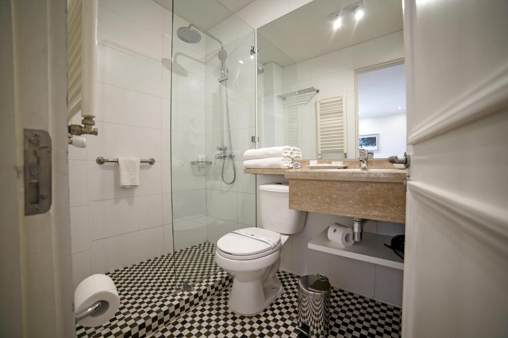 Koupelna v ubytování Hotel Isla Seca