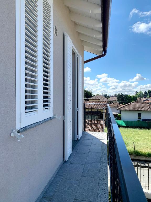 Balkón nebo terasa v ubytování B&B Margante - MXP - Breakfast gluten free su richiesta