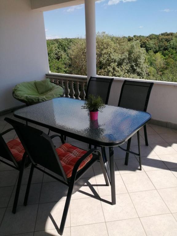 Balkón nebo terasa v ubytování Apartment Blaženka